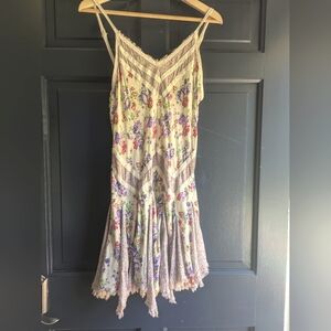 intimately Free People cami dress tea combo flower Large